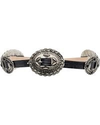 L'Agence - Rocha Leather Belt - Lyst