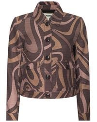 L'Agence - Nyx Cropped Jacket - Lyst