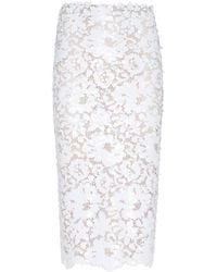 L'Agence - Makena Sequin Pencil Skirt - Lyst