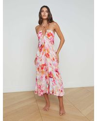 L'Agence - 'Agence Cheri Cover-Up Dress - Lyst