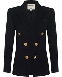 L'Agence - Kyomi Double-Breasted Blazer - Lyst