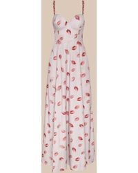 L'Agence - Sutton Maxi Dress - Lyst