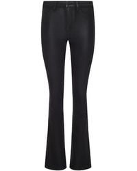 L'Agence - Selma Feather Coated Jean - Lyst