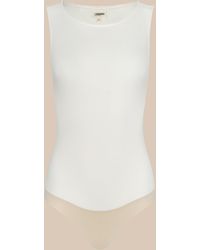 L'Agence - 'Agence Riza Boatneck Bodysuit - Lyst
