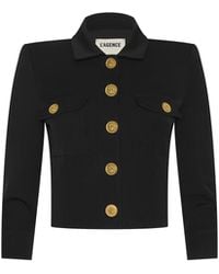 L'Agence - Kumi Cropped Jacket - Lyst