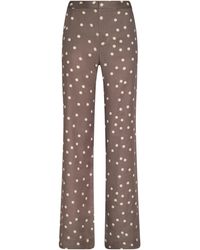 L'Agence - Livvy Straight-Leg Trouser - Lyst