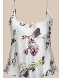L'Agence - Charmy Satin Camisole - Lyst