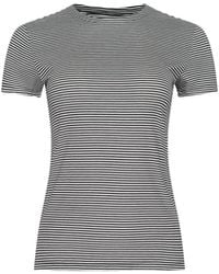 L'Agence - Ressi Fitted T-Shirt - Lyst