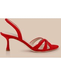 L'Agence - Colwill Slingback Sandal - Lyst
