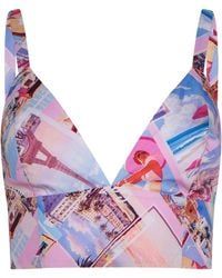 L'Agence - 'Agence Kaori Bralette Top - Lyst