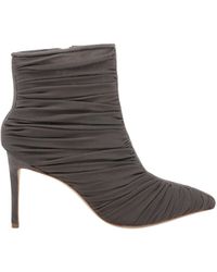 L'Agence - Fulton Mesh Bootie - Lyst