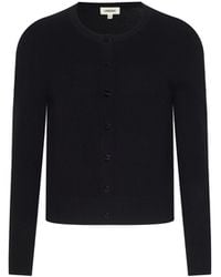 L'Agence - Malone Cashmere Cardigan - Lyst