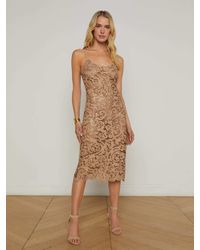L'Agence - Kazuko Vegan Leather Dress - Lyst