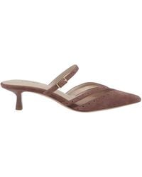 L'Agence - Shelbie Kitten-Heel Mule - Lyst