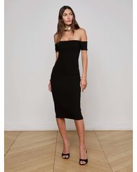 L'Agence - 'Agence Yazzy Off-The-Shoulder Dress - Lyst