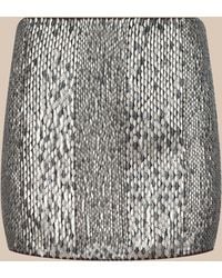 L'Agence - Dion Sequin Mini Skirt - Lyst