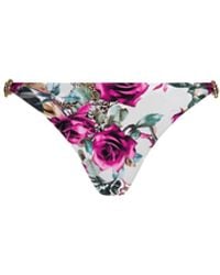 L'Agence - String Bikini Bottom - Lyst