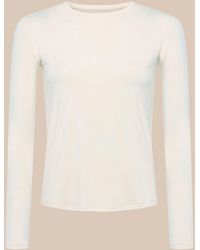 L'Agence - Tess Long Sleeve T-Shirt - Lyst