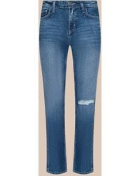 L'Agence - Nevia Slouchy Straight-Leg Jean - Lyst