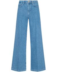 L'Agence - Petite Quincy Wide-Leg Jean - Lyst
