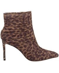 L'Agence - Fulton Mesh Bootie - Lyst