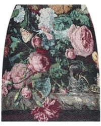 L'Agence - Marseille Mini Skirt - Lyst