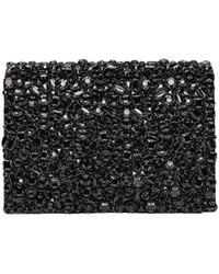 L'Agence - Victoire Crystal Clutch - Lyst