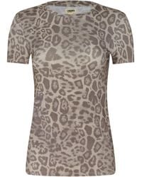 L'Agence - Ressi Fitted T-Shirt - Lyst