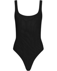 L'Agence - 'Agence Kalea Mesh Bodysuit - Lyst