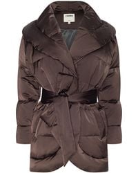 L'Agence - Glacier Shawl Puffer Jacket - Lyst