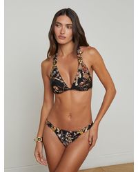 L'Agence - 'Agence Annabelle Triangle Bikini Top - Lyst