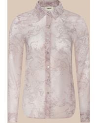 L'Agence - 'Agence Laurent Blouse Top - Lyst