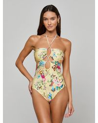 L'Agence - Shiva One-Piece Swimsuit - Lyst