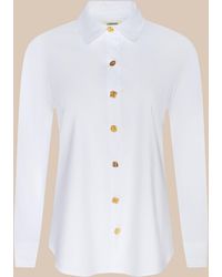 L'Agence - Ellery Button-Down Shirt - Lyst