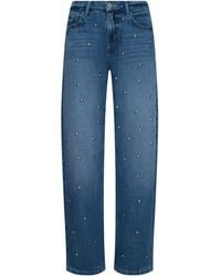 L'Agence - Bex Studded Rodeo Jean - Lyst