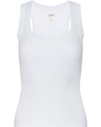 L'Agence - Shania Racerback Tank Top - Lyst