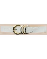 L'Agence - Tobar Leather Belt - Lyst