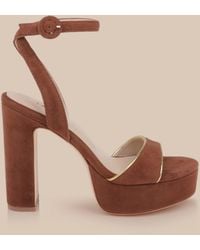 L'Agence - Essie Platform Sandal - Lyst