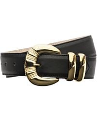 L'Agence - 'Agence Yarros Leather Belt - Lyst
