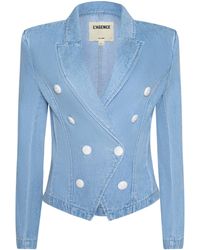 L'Agence - Blazer Structuré Emerson - Lyst