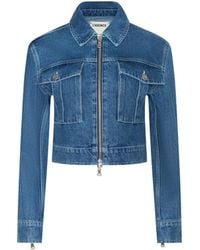 L'Agence - Micah Oversized Jean Jacket - Lyst
