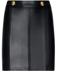 L'Agence - Arlena Vegan Leather Mini Skirt - Lyst