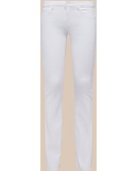 L'Agence - Sneeki Low-Rise Straight-Leg Jean - Lyst