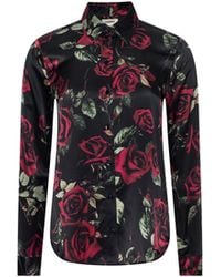 L'Agence - Tyler Silk Blouse Top - Lyst
