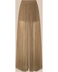 L'Agence - Ethel Pleated Pants - Lyst