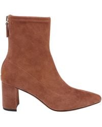 L'Agence - Salome Stretch Suede Boot - Lyst