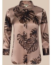 L'Agence - 'Agence Dani Silk Blouse Top - Lyst