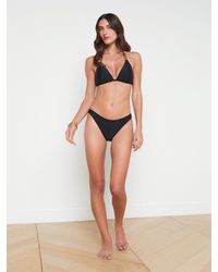 L'Agence - Jean Bikini Bottom - Lyst
