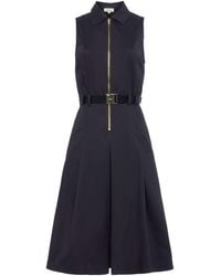 L'Agence - Kylo Poplin Shirt Dress - Lyst