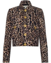 L'Agence - Nyx Cropped Jacket - Lyst